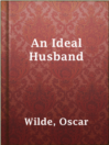 Image de couverture de An Ideal Husband